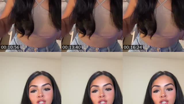 TikTok live: Do my hair w me + frags by @samanthaxiloee