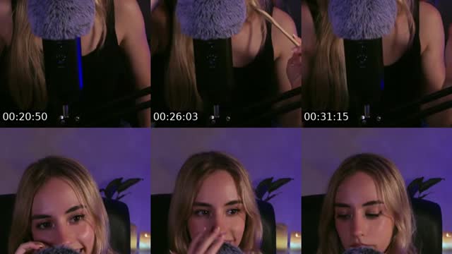 TikTok live: ASMR para dormir🩷 by @aroasmrr
