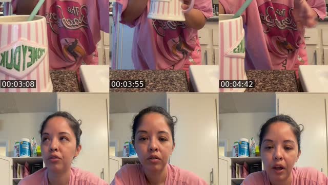 TikTok live: Good morning by @karinareyl