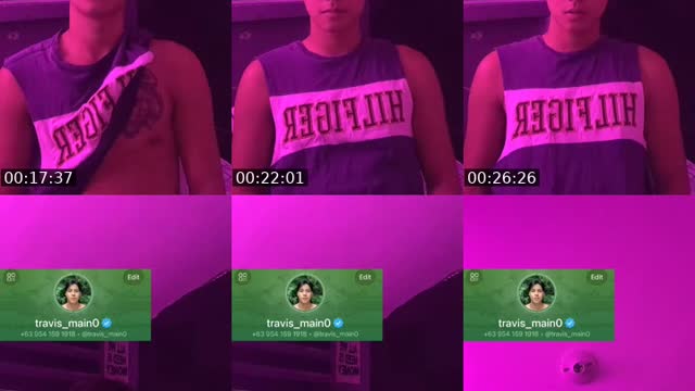 TikTok live: PM ME ON TG😛 by @travis_main0