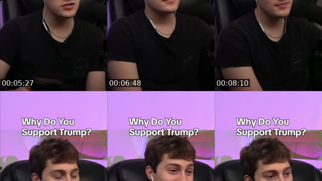 TikTok live: debating MAGA by @parkergetajob
