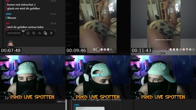 TikTok live: PR€D CATCHING by @xyaessinnn