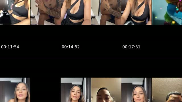 TikTok live: Holiii🖤 by @lserna96