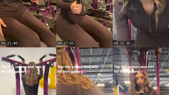 TikTok live: Gym Vibes🧸🎀 by @saintjulesxo