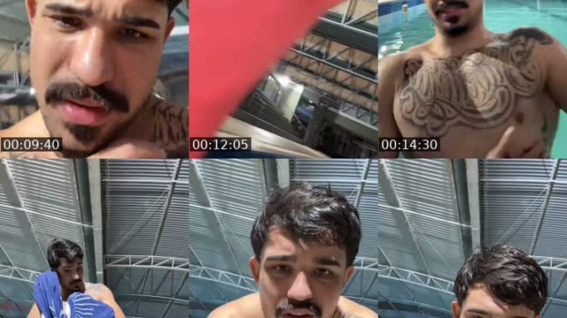 TikTok live: Academia e natação comigo by @dimitri_caetano