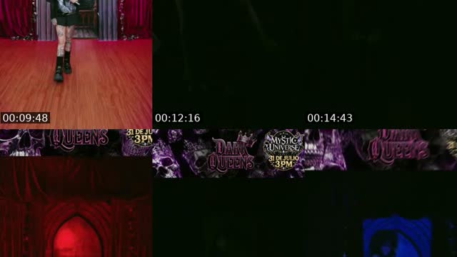 TikTok live: MIERCOLES DARKKK!🖤👑 by @darkqueensmx