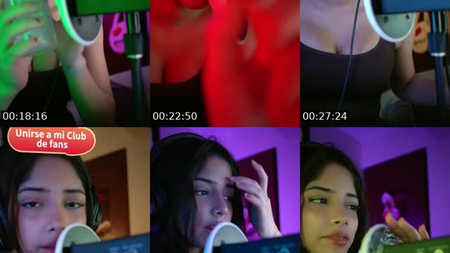 TikTok live: asmr conmigo by @airita_miau123