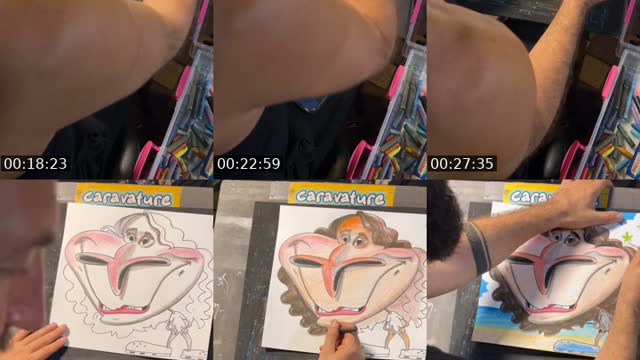 @caravature TikTok live from 2026-07-30