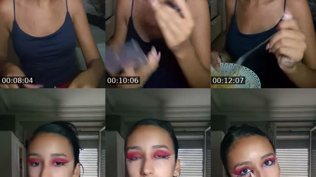 TikTok live: grwm 🕸 by @maymay_2306