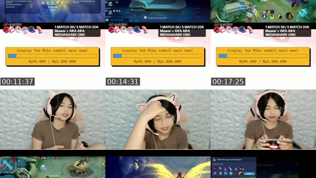 TikTok live: MABAR MOLE AKU PAKE TANK SINI by @marinasi0