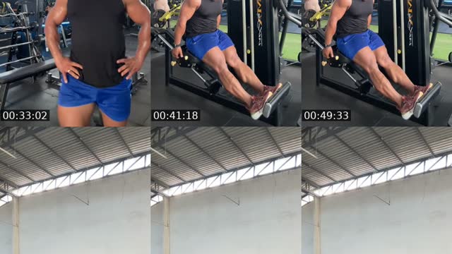 TikTok live: Entrenamiento de pierna 🦵 by @c.hulkfitt
