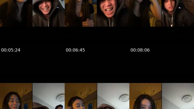 TikTok live: After 5months again haha by @leighdevera_