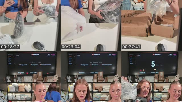 TikTok live: Pakketjes openen! by @pakketjesdotnl