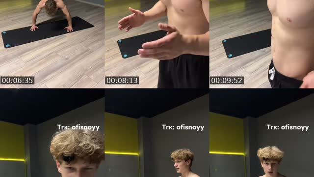 TikTok live: За розочку показываю бицепс by @ofisnoy