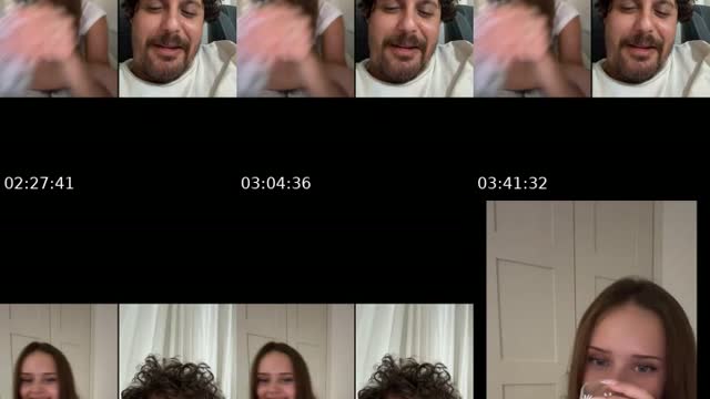 TikTok live: last stream for a week👎🏼👎🏼👎🏼 by @carolinepontin