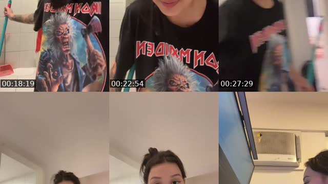 TikTok live: Arrumando o quarto cmg by @delavu_