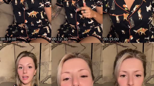 TikTok live: Not doing the face by @jessiegotmessy