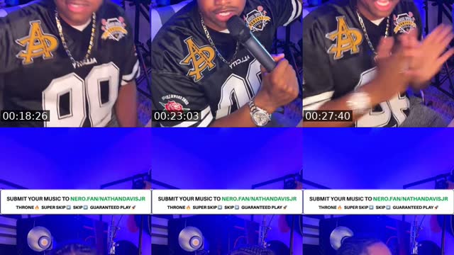 TikTok live: IM PERFORMING AT ROLLING LOUD 🥹 by @nathandavisjrndj
