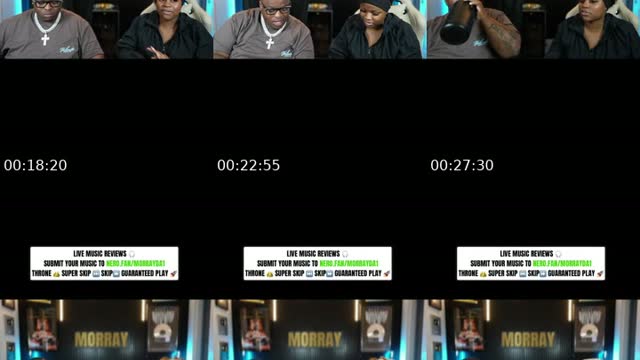 TikTok live: REACTING TO CHAT'S MUSIC‼️LO by @morrayda1
