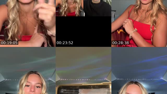 TikTok live: Galaxy for a 😘 by @jess.farewell