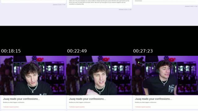 TikTok live: READING VIEWER CONFESSIONS... by @juuqttv