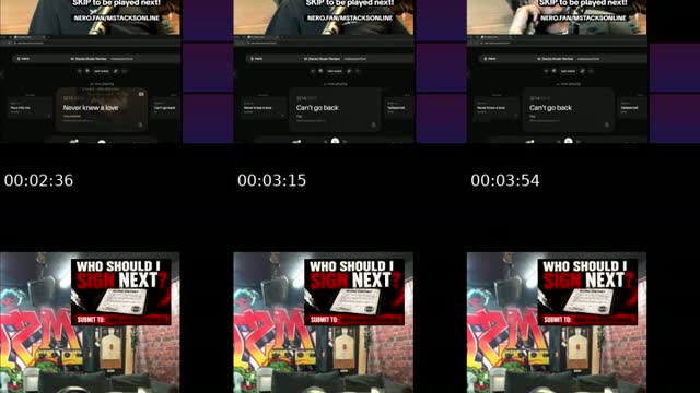 TikTok live: Who should I sign next??? by @mstacksonline