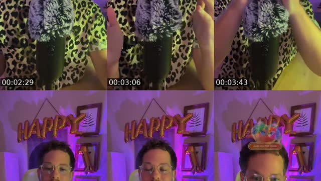 TikTok live: ASMR Anniversary Live🎉 by @codymcgibbon