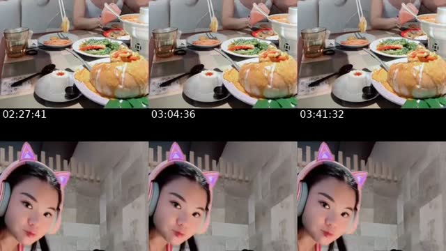 TikTok live: Goodbye meal by @tinydinyanna9