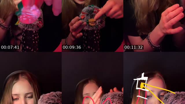 TikTok live: ASMR yap but all night long by @asmrialle