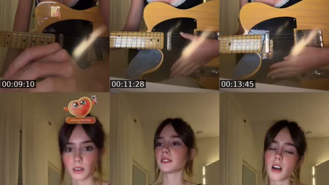 TikTok live: Electric guitar live by @urmymuuse