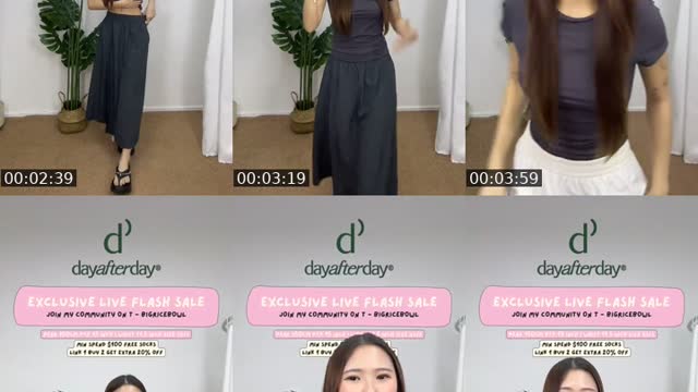 TikTok live: dayafterday by @smolriceee