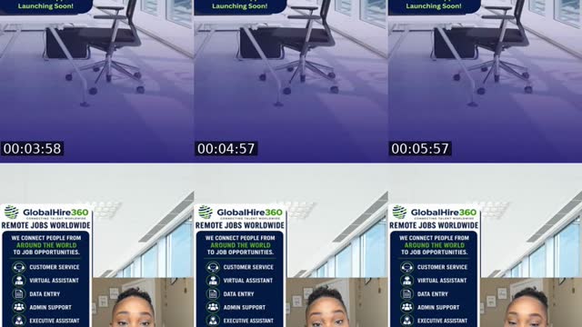 TikTok live: Remote Work from Anywhere by @globalhire360