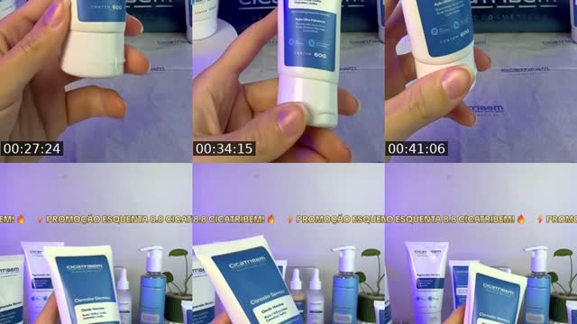 TikTok live: CICATRIBEM PELE ESTRIAS MANCHAS by @tabatahorbachvg