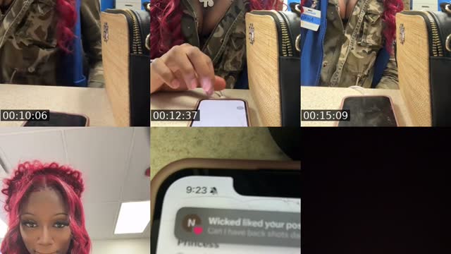 TikTok live: Flashing by @dababylexi