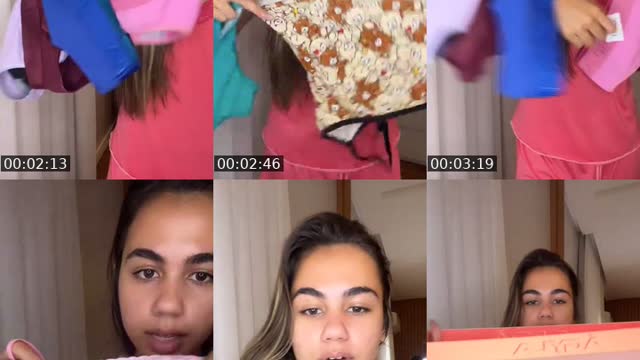TikTok live: BABY DOLL e CALCINHAS by @agylalingerie
