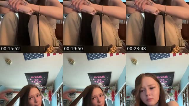 TikTok live: doing my hair by @ri_2geeked