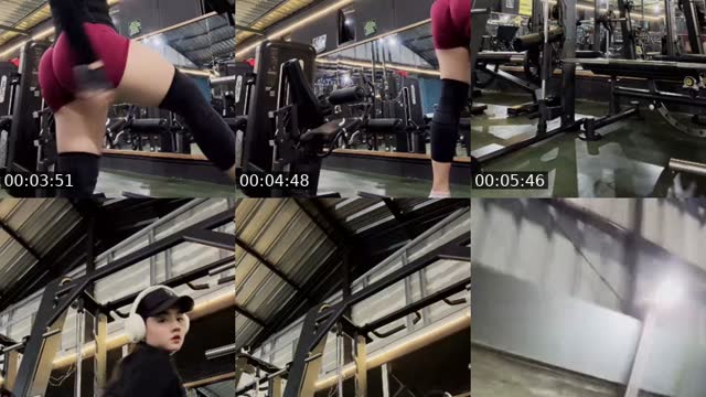 TikTok live: Temenin gym lgi by @_inicheryl