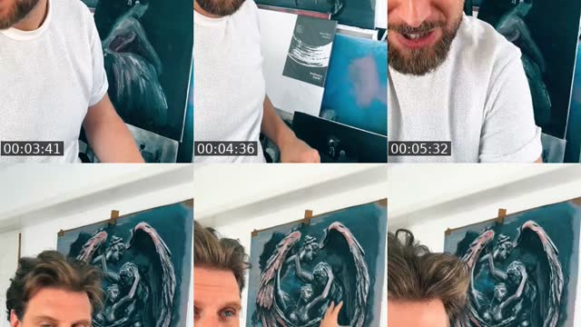 TikTok live: Painting  chill midassaint.com by @midassaint