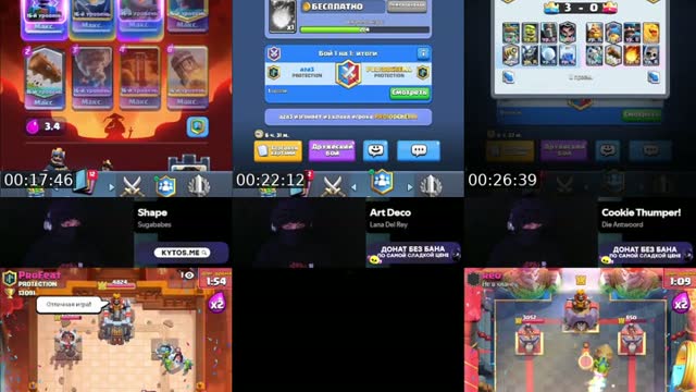 TikTok live: clash royale by @__aza2_