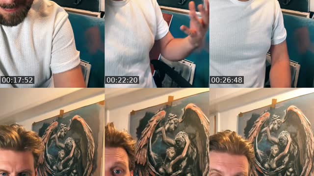 TikTok live: Painting  chill midassaint.com by @midassaint