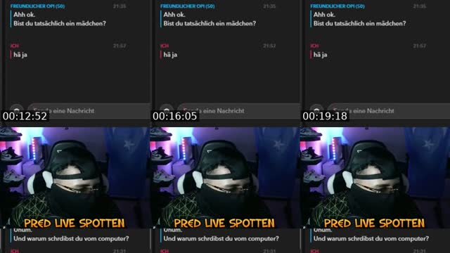 TikTok live: PR€D CATCHING by @xyaessinnn