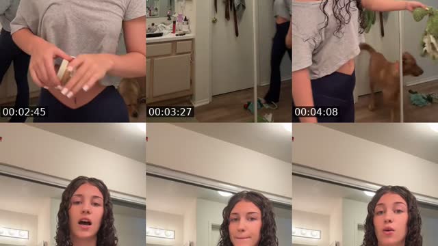 TikTok live: getting ready for stream by @ugetcece