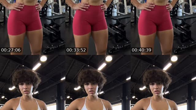 TikTok live: GYM LIVEEEE by @ciaralynnrosa