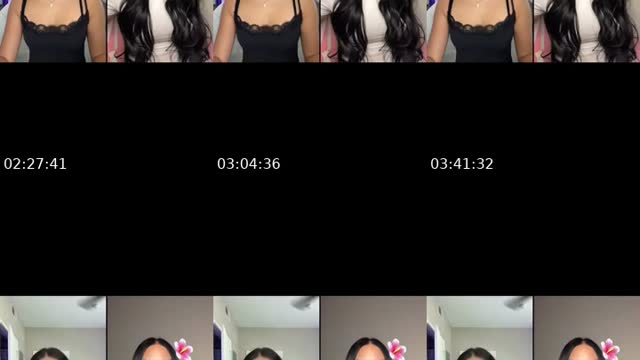 TikTok live: grwm :D by @viciliciousss
