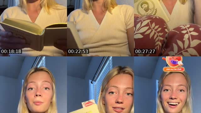 TikTok live: Marcus Aurelius’ Meditations by @theefangbarbie