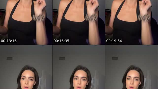 TikTok live: Friday night ✨ by @brookedeighton