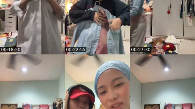 TikTok live: Preloved barang baik punya👍🏻👍🏻 by @sukatehjasmin