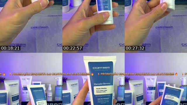 TikTok live: CICATRIBEM PELE ESTRIAS MANCHAS by @tabatahorbachvg