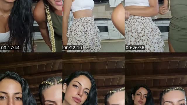 TikTok live: amiche in live by @jasminemetalli