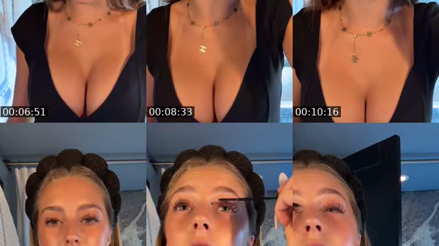 TikTok live: GRWM🔥 by @louisejulietteee